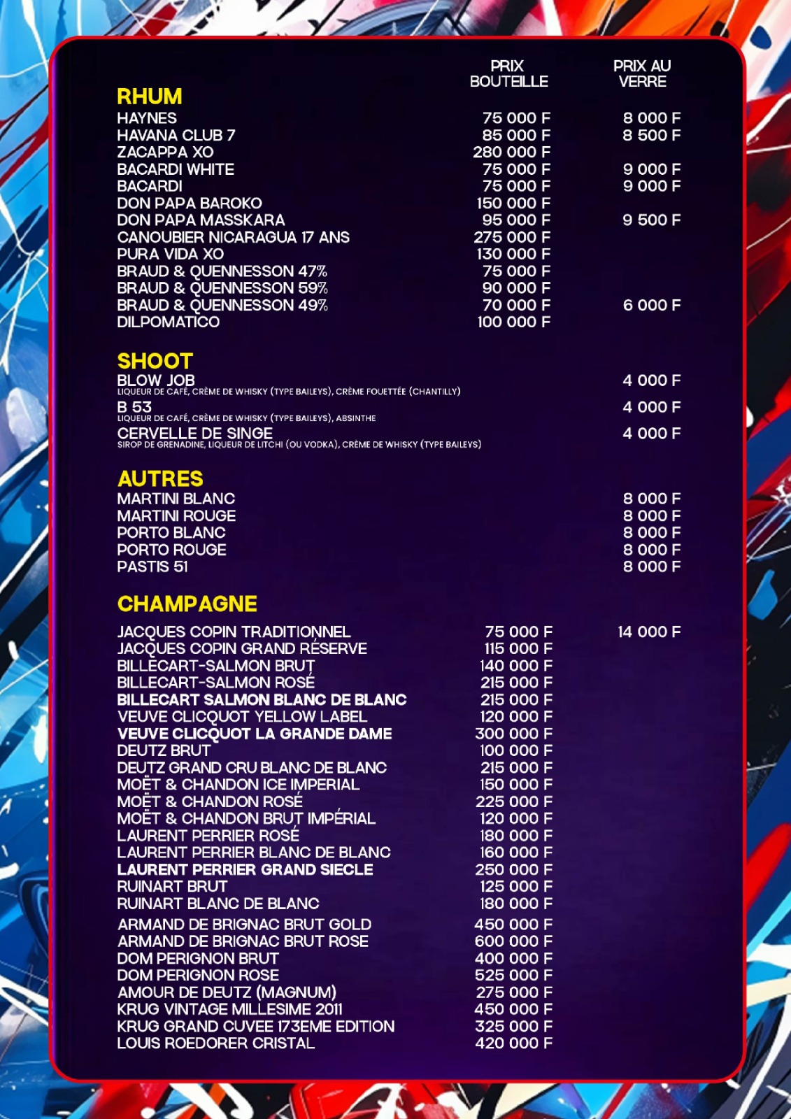 Menu - Page 3